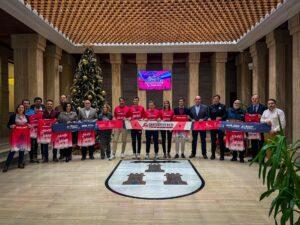 Serrano recibe a las representantes de gimnasia rítmica del Club Palas que han triunfado en el Campeonato de España Serrano recibe a las representantes de gimnasia rítmica del Club Palas que han triunfado en el Campeonato de España