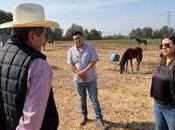 Delegación Pila Secretaría Bienestar Capitalina acuerdan acciones para impulsar campo Jaralito