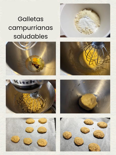 Galletas campurrianas saludables