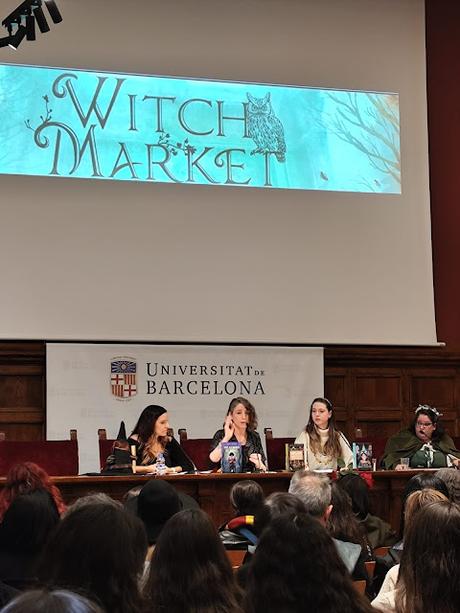 Charla o akelarre de brujas en el WitchMarket Barcelona 2025