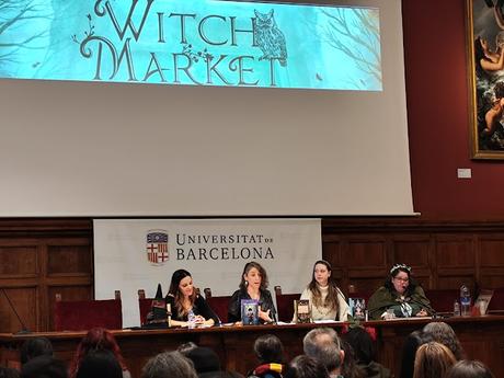 Charla o akelarre de brujas en el WitchMarket Barcelona 2025