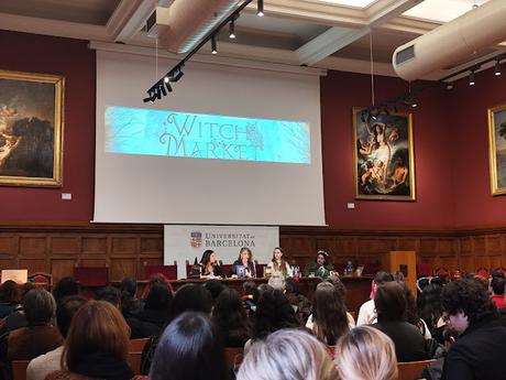 Charla o akelarre de brujas en el WitchMarket Barcelona 2025