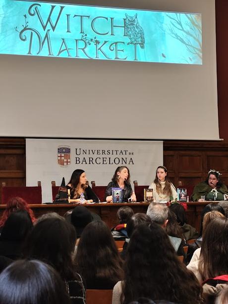 Charla o akelarre de brujas en el WitchMarket Barcelona 2025
