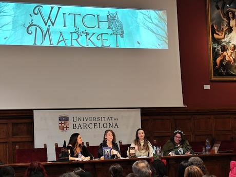 Charla o akelarre de brujas en el WitchMarket Barcelona 2025