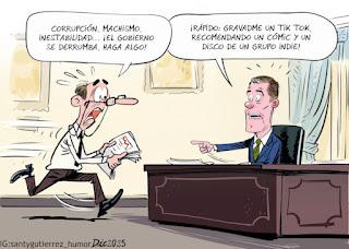 DE LAS VIÑETAS DE HUMOR DEL BLOG DE HOY MIÉRCOLES, 17 DE DICIEMBRE DE 2025