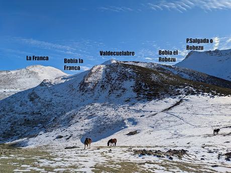 Peña Valdecuélabre desde Llamardal