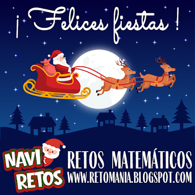 Desafíos matemáticos, Retos matemáticos, Problemas matemáticos, Retos mentales, Juegos mentales, Juegos visuales, Acertijos, Navidad, Matemática y Navidad, MateNavidad, Juegos en el aula, Aprender jugando, Jugando aprendo,