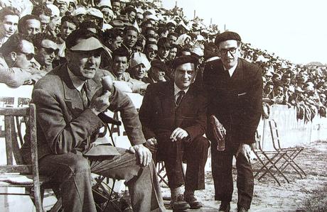 1950:Langarita retransmitiendo para Radio Santander EAJ-32 La Voz de la Montaña