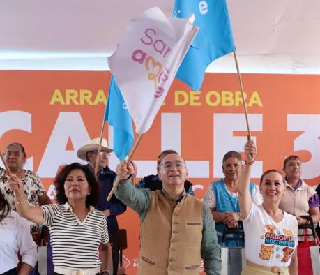 Alcalde Galindo proyecta mantener ritmo histórico de pavimentación en San Luis Capital para 2026