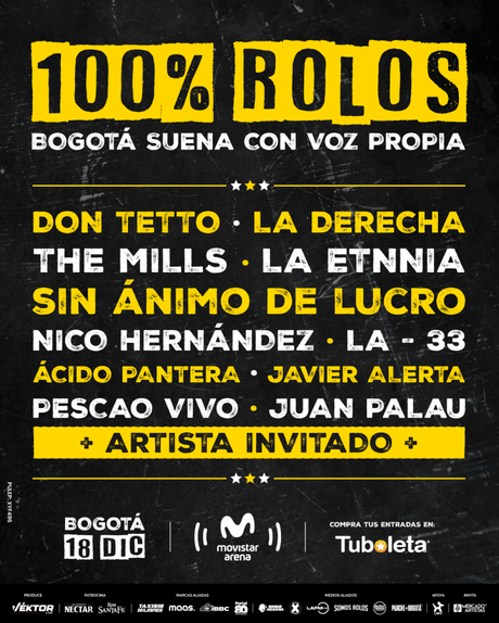 18 de Diciembre 100 % rolos en Bogotá Colombia