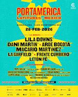 Cartel PortAmérica Latitudes 2026