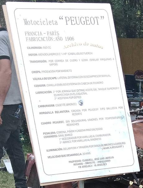 Peugeot Lumière del año 1906 vista en AutoClásica 2025