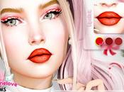 Sims Makeup: Christmas Candy Glam Lipstick LS02 Friendly]