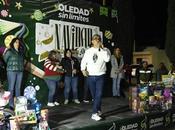 Familias zona oriente Soledad reciben regalos actividades navideñas
