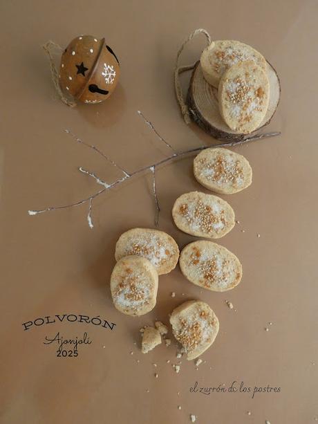 Polvorón de Ajonjolí o Sésamo