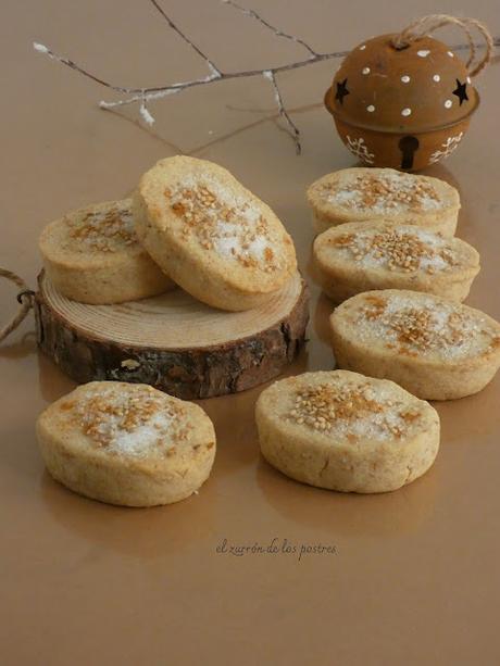 Polvorón de Ajonjolí o Sésamo