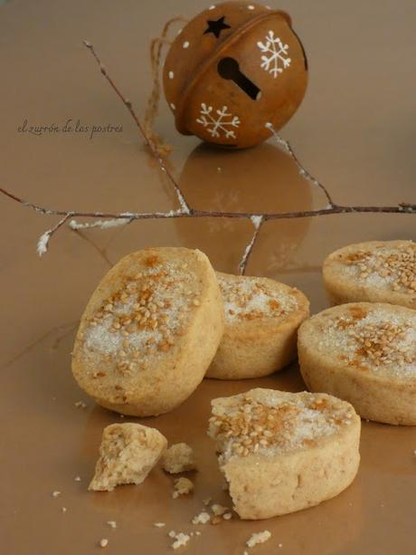 Polvorón de Ajonjolí o Sésamo