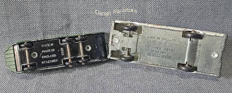 D.U.K.W. y Mercury Police Car piezas #55 de Matchbox