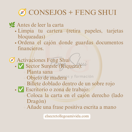 ✨ Carta al Dinero Cierra este 2025 Sanando tu relación con el dinero