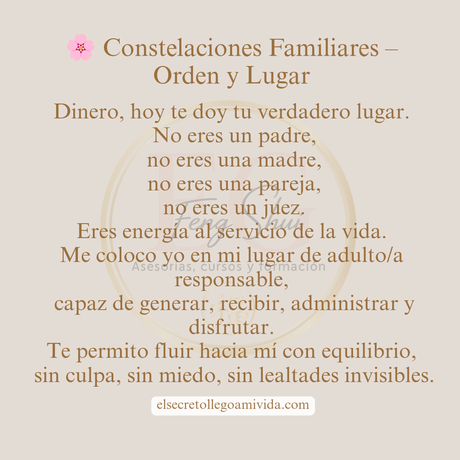 ✨ Carta al Dinero Cierra este 2025 Sanando tu relación con el dinero