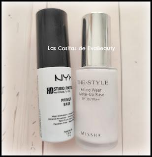 Productos terminados especial maquillaje y Project Pan makeup opinion beauty belleza blogger microinfluencer blog de belleza nuevo new post opinion prebase Nyx Missha Primer