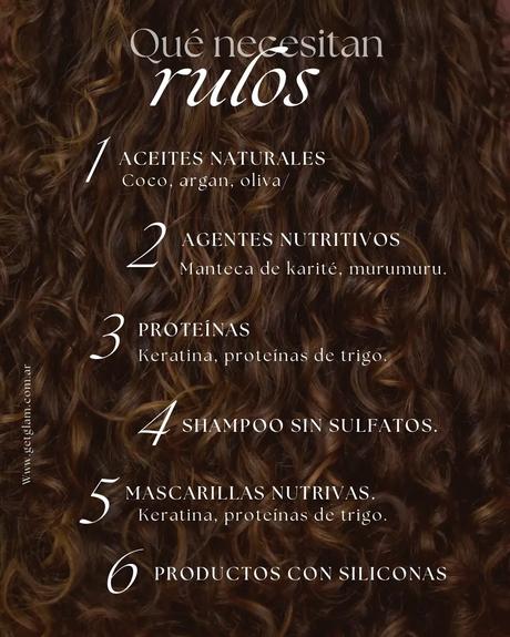 Rulos como se cuidan mujer hombre permanente topa reseco ingredientes mascarillas cremas para peinar tips