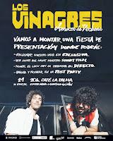 Concierto presentación de disco de Los Vinagres en el Café la Palma