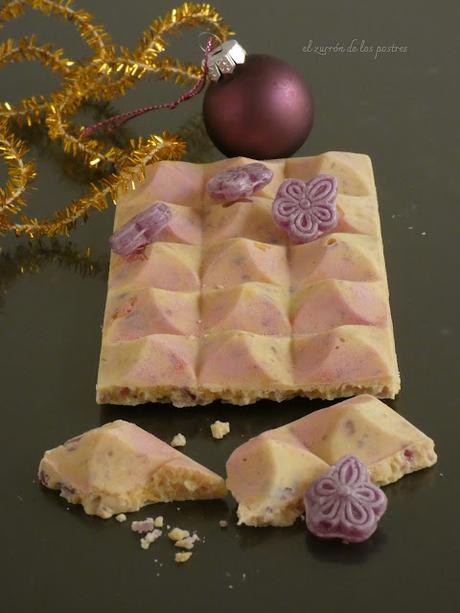 Turrón de Caramelo de Violetas