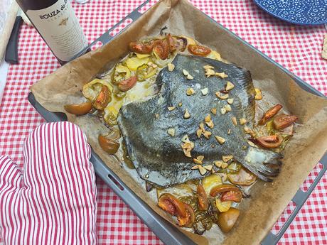 Rodaballo al horno otra receta Rodaballo al horno otra receta