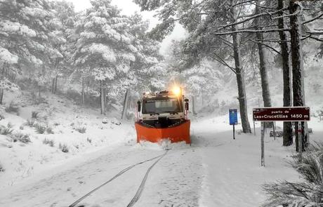 Situación «bastante normalizada» en la red de carreteras de Albacete gracias al operativo especial de la Diputación