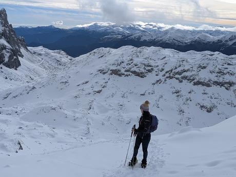 Cabaña Verónica desde El Cable (Invernal)