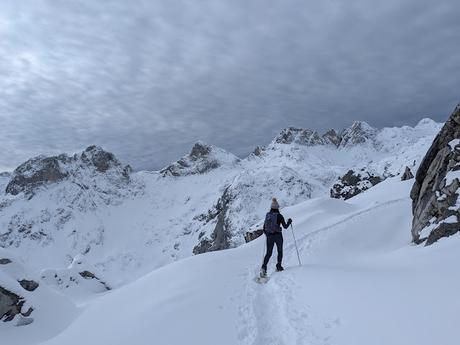 Cabaña Verónica desde El Cable (Invernal)