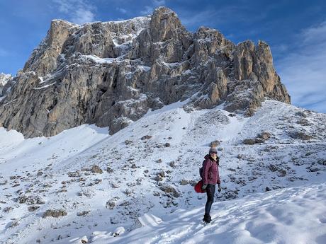 Cabaña Verónica desde El Cable (Invernal)