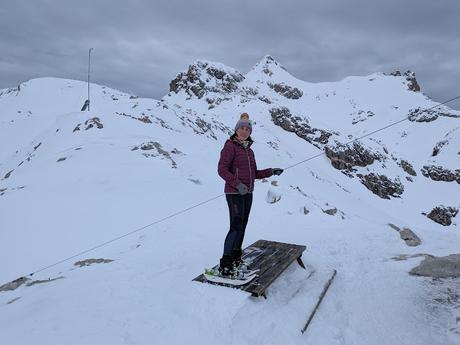 Cabaña Verónica desde El Cable (Invernal)