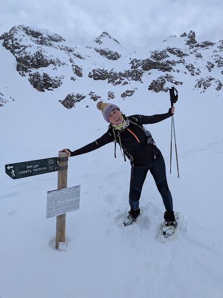 Cabaña Verónica desde El Cable (Invernal)