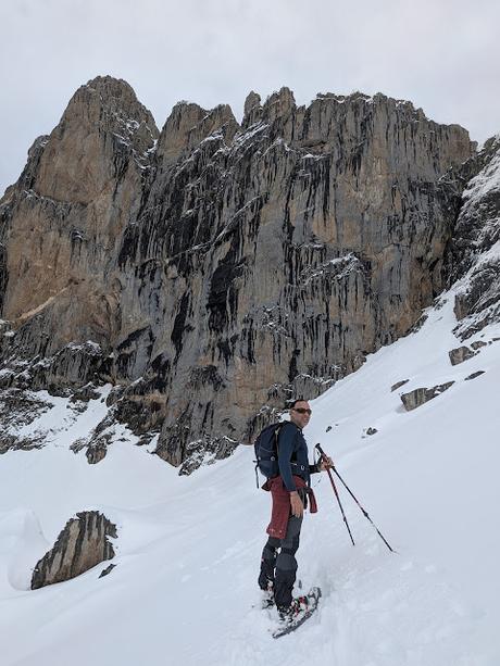 Cabaña Verónica desde El Cable (Invernal)