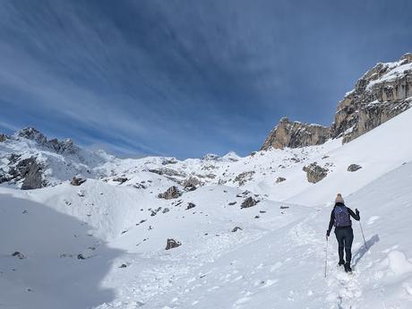 Cabaña Verónica desde El Cable (Invernal)
