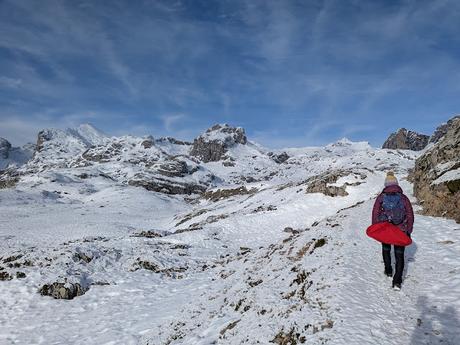 Cabaña Verónica desde El Cable (Invernal)