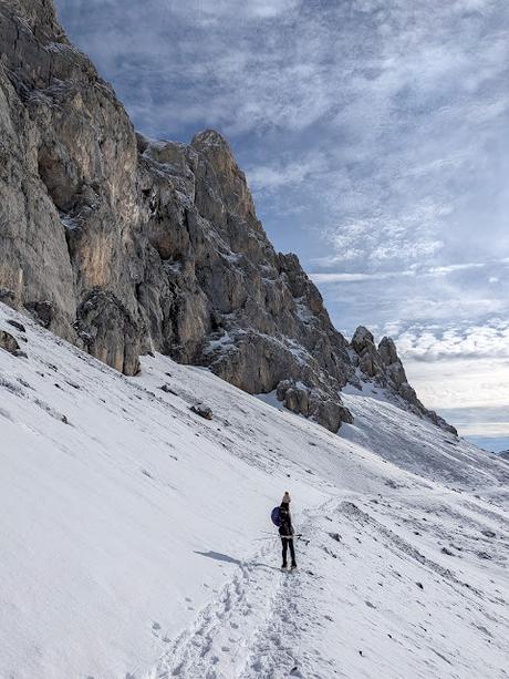 Cabaña Verónica desde El Cable (Invernal)