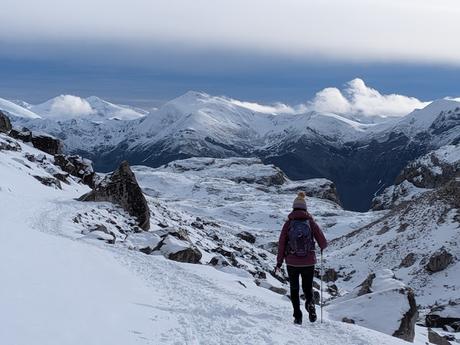 Cabaña Verónica desde El Cable (Invernal)