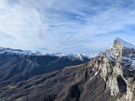 Cabaña Verónica desde El Cable (Invernal)