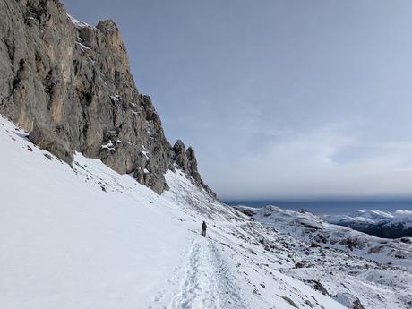 Cabaña Verónica desde El Cable (Invernal)