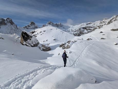 Cabaña Verónica desde El Cable (Invernal)