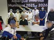 Municipal refuerza atencion salud Albergue Temporal Invernal