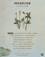 McEnroe sigue con sus conciertos en 2025 y 2026 presentando La vida libre