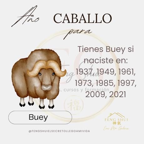Horóscopo chino para el Buey en 2026