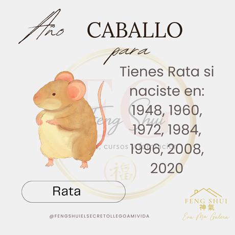 Horóscopo chino de la Rata en 2026