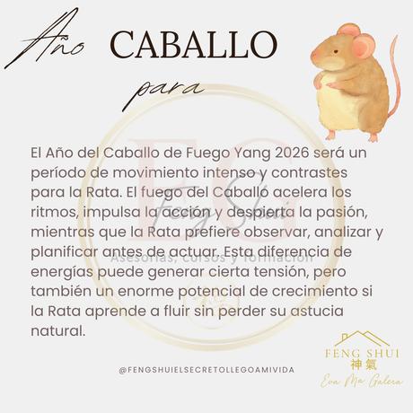 Horóscopo chino de la Rata en 2026