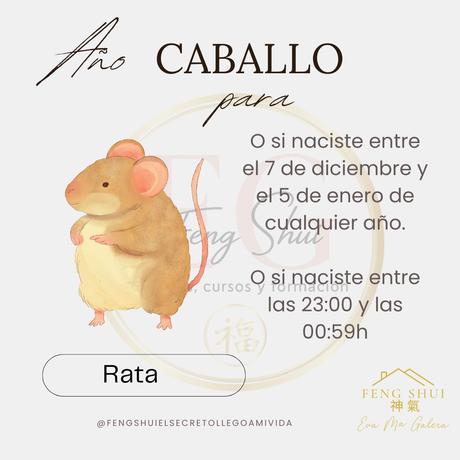 Horóscopo chino de la Rata en 2026
