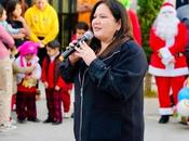 Paty Aradillas dirige mensaje decembrino familias Villa Pozos